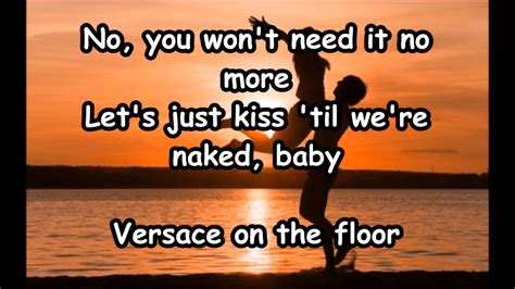 versace song lyrics.